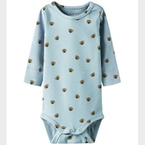 Name it Body l/ - NbmLialo - Dusty Blue m. Print