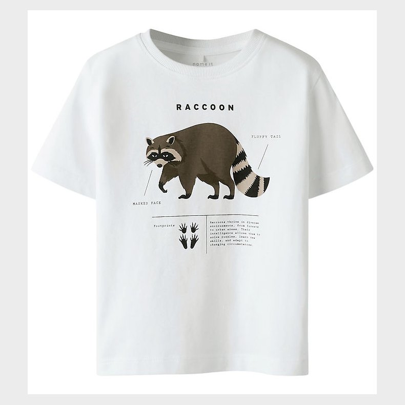 Name it T-shirt - NmmKester - Bright White