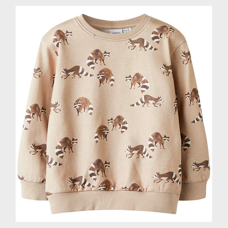 Name it Sweatshirt - NmmKeonel - Simply Taupe