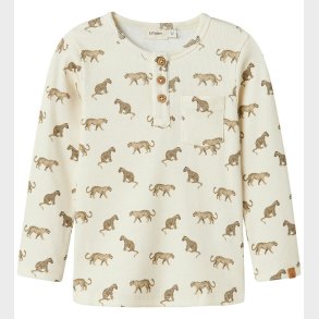 Lil Atelier Bluse - Rib - NmmLavo - Turtledove