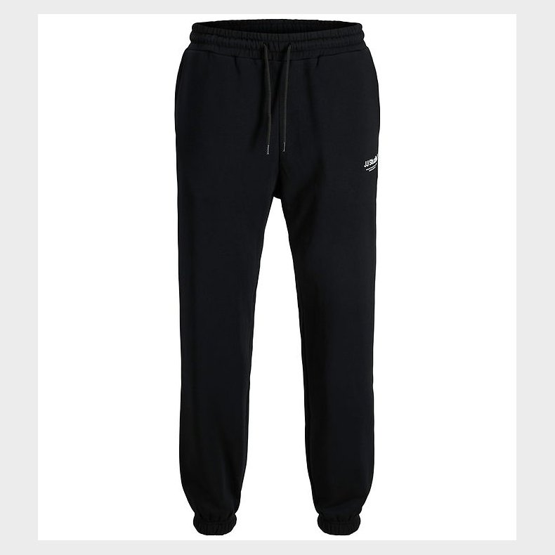 Jack & Jones Sweatpants - Noos - JpstKane - Sort m. Logo