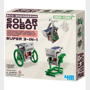4M Eco-Engineering - 3-in-1 Mini Solar Robot