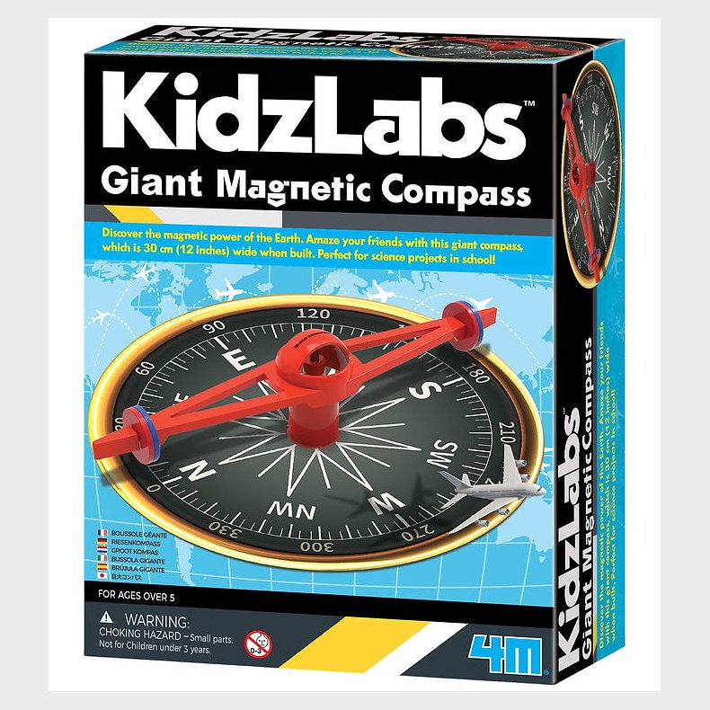 4M Kidzlabs - Giant Magnetic Compass