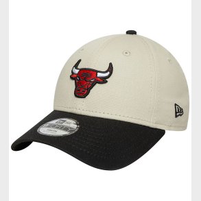 New Era Kasket - 9Forty - Chicago Bulls - Lysebeige/Sort