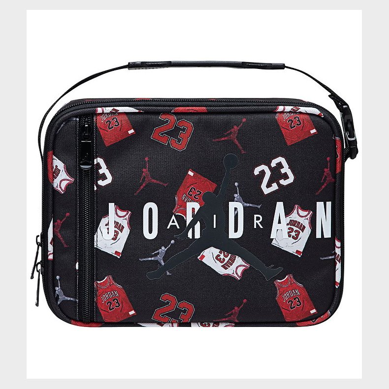 Jordan Madkasse - Sort/Gym Red/Hvid