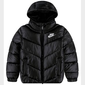 Nike Dynejakke - Puffer - Sort