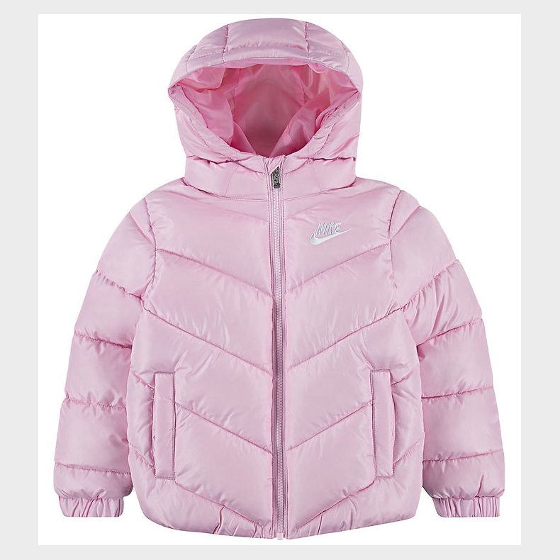 Nike Dynejakke - Puffer - Pink Foam