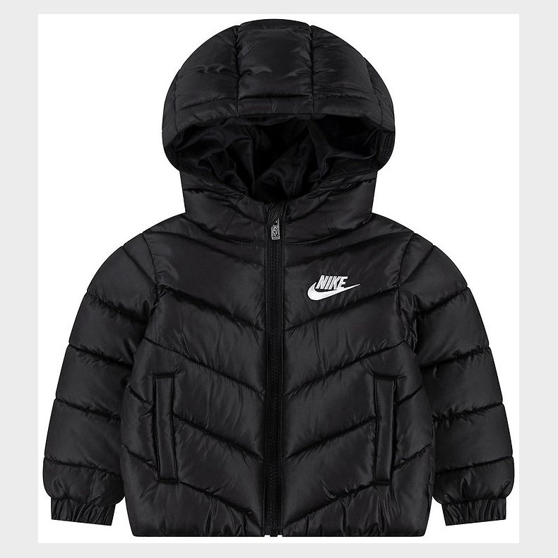 Nike Dynejakke - Puffer - Sort