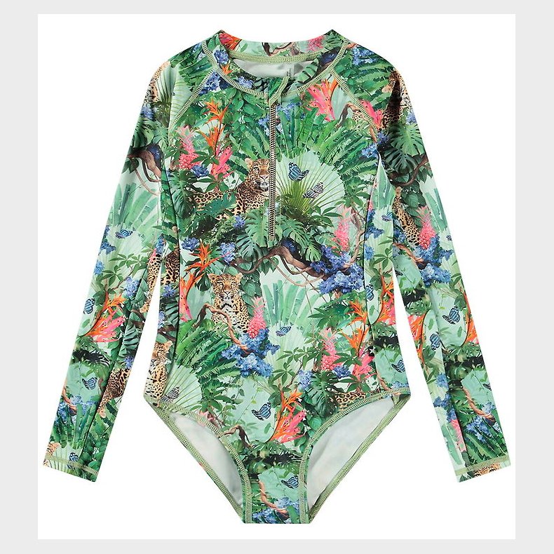 Molo Badedragt - UV50+ - Necky - Green Tropical