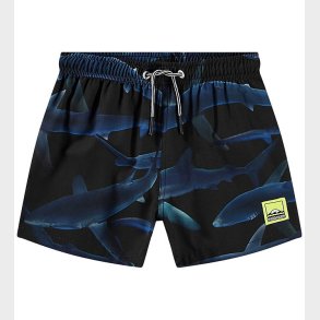 Molo Badeshorts - UV50+ - Niko - Midnight Sharks