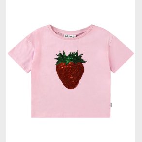 Molo T-shirt - Roseanna - Glitter Strawberry