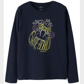 Name It T-shirt - NkmVux - Navy Blazer/Longbeach Skateboard