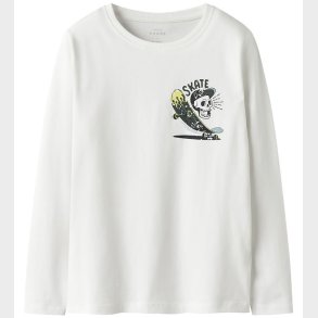 Name It T-shirt - NkmVux - Bright White/Skate