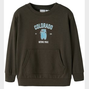 Name It Sweatshirt - NmmVoder - Turkish Coffee/Colorado