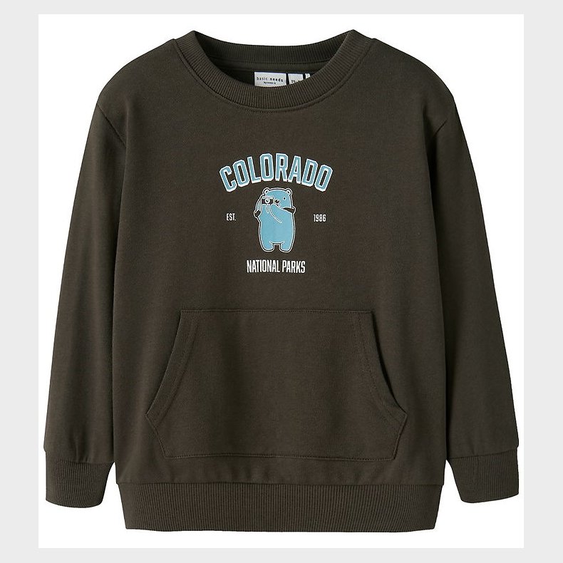 Name It Sweatshirt - NmmVoder - Turkish Coffee/Colorado