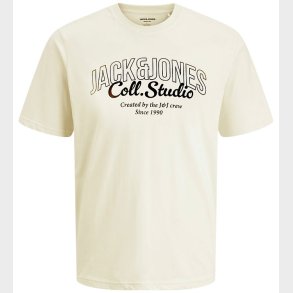 Jack & Jones T-shirt - JjMakoyo - Antique White/Big Print