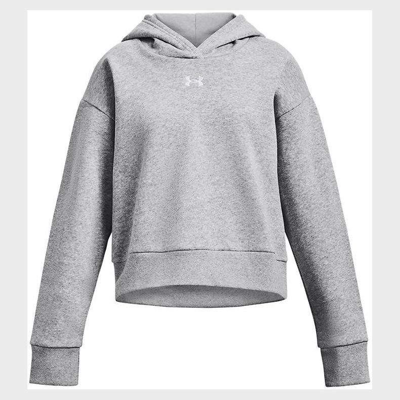 Under Armour Httetrje - Rival Fleece Hoddie - Pitch Gray