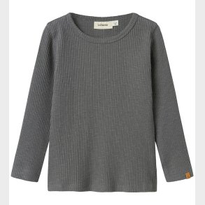 Lil Atelier Bluse - Rib - NmmRajo - Slim - Poppy Seed