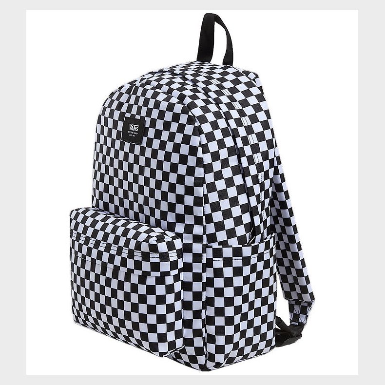 Vans Rygsk - Old skool Grom Check - Black/White