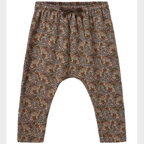 Sofie Schnoor Bukser - SarahSB - Brown m. Blomster