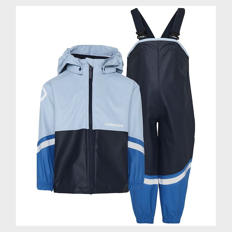 Didriksons Regntj m. Seler - Waterman - PU - Navy