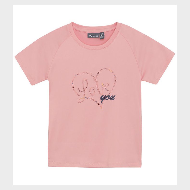 Color Kids T-shirt - Coral Blush
