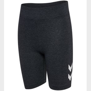 Hummel Cykelshorts - hmlJR - Black Melange