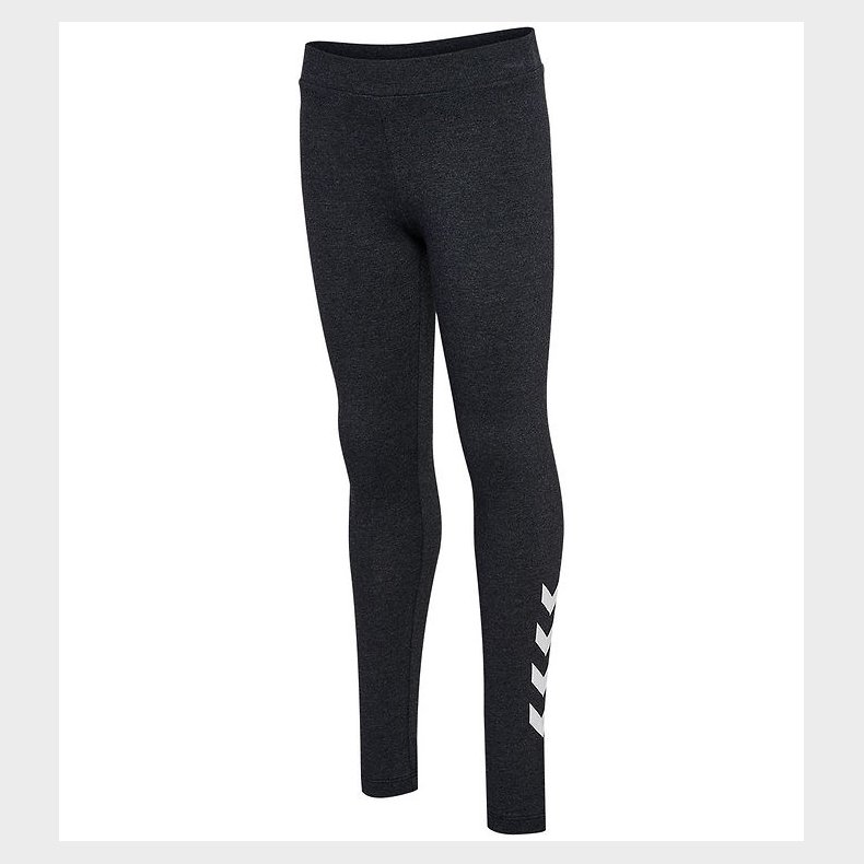 Hummel Leggings - hmlJR - Black Melange