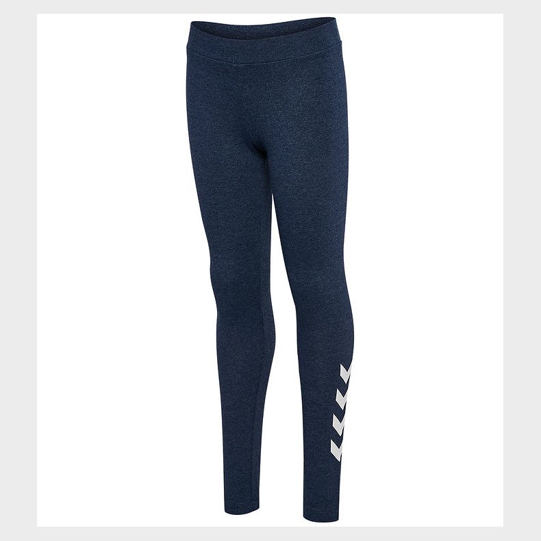 Hummel Leggings - HmlJr - Dress Blue Melange