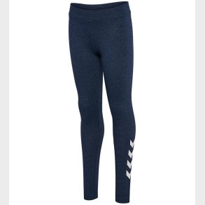 Hummel Leggings - HmlJr - Dress Blue Melange