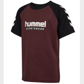 Hummel T-shirt - HmlJr - Vineyard Wine