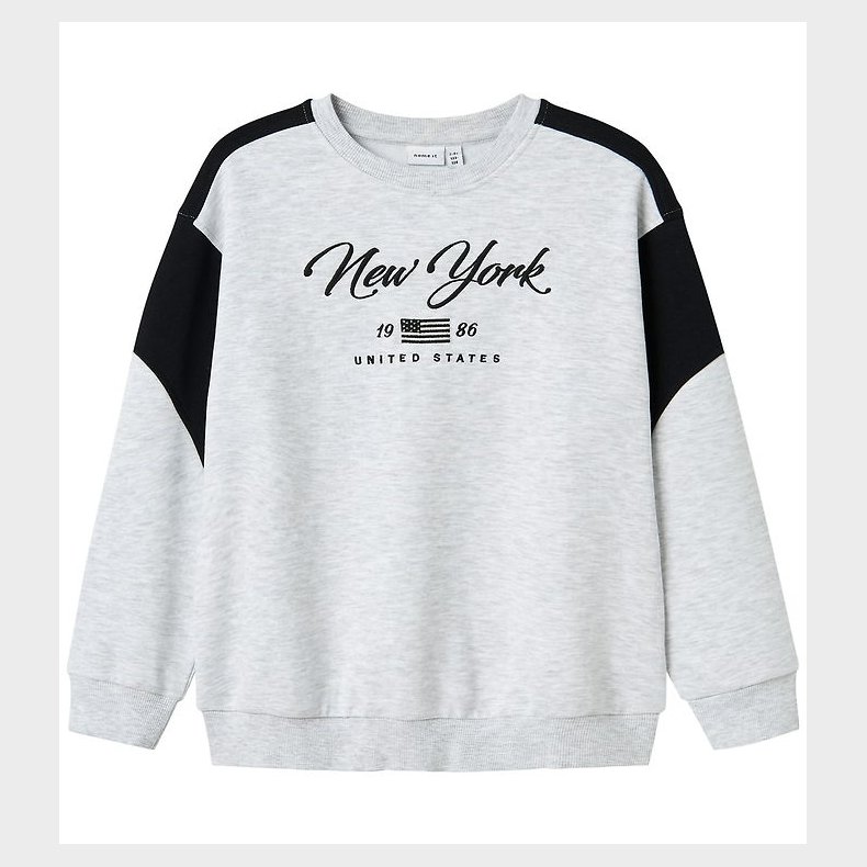 Name It Sweatshirt - NkmKera - Light Grey Melange