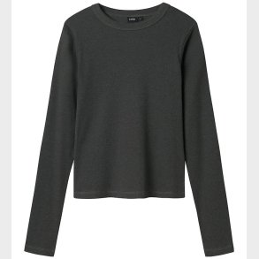 LMTD Bluse - Rib - Noos - NlfHinaja - Dark Grey Melange