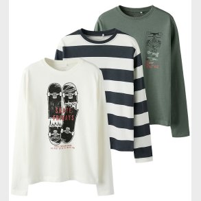 Name It Bluser - 3-pak - NkmNikolai - India Ink