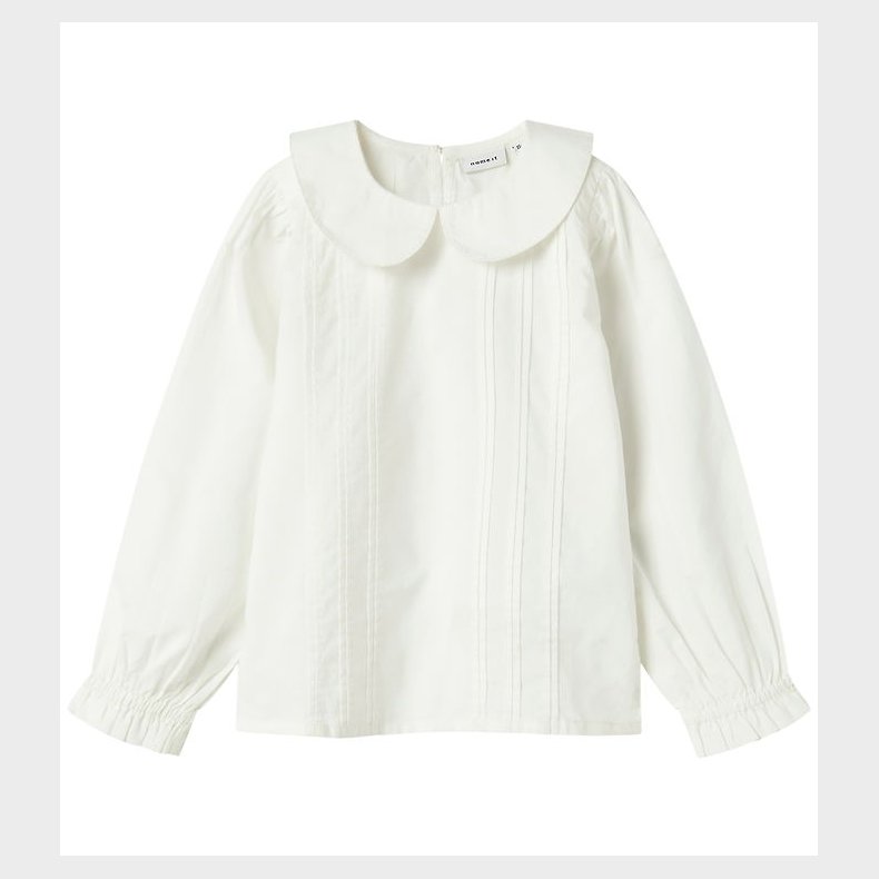 Name It Skjorte - NmfLilje - Cloud Dancer