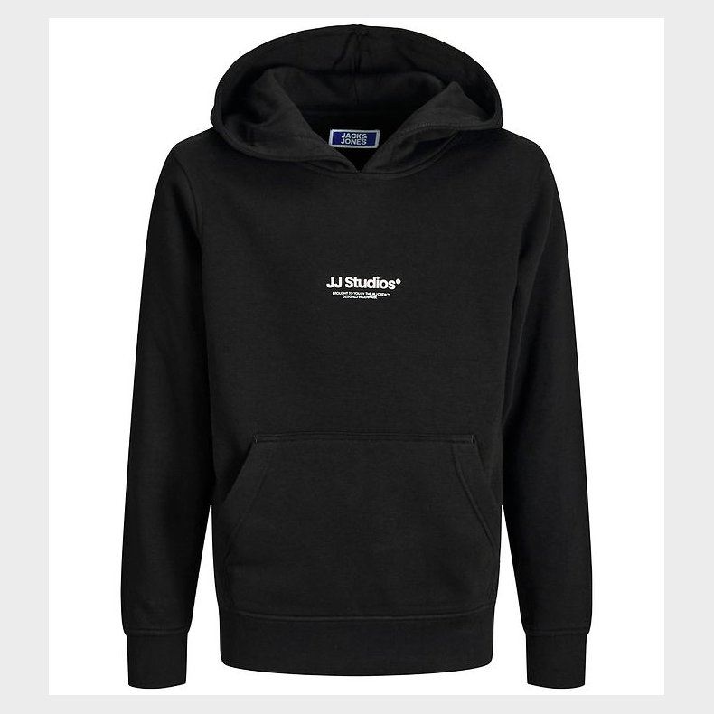 Jack & Jones H�ttetr�je - Noos - JjeSoho - Sort m. Logo