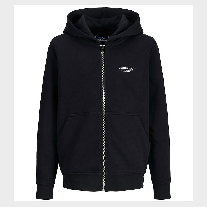Jack & Jones Cardigan - Noos - JjeSoho - Sort m. Logo