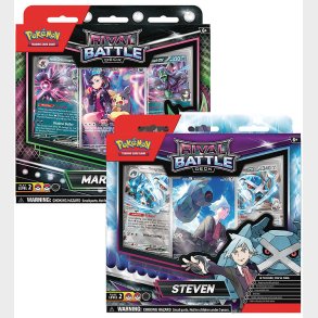 Pokmon Samlekort - Rival Battle Deck - Steven/Marnie - Assorter