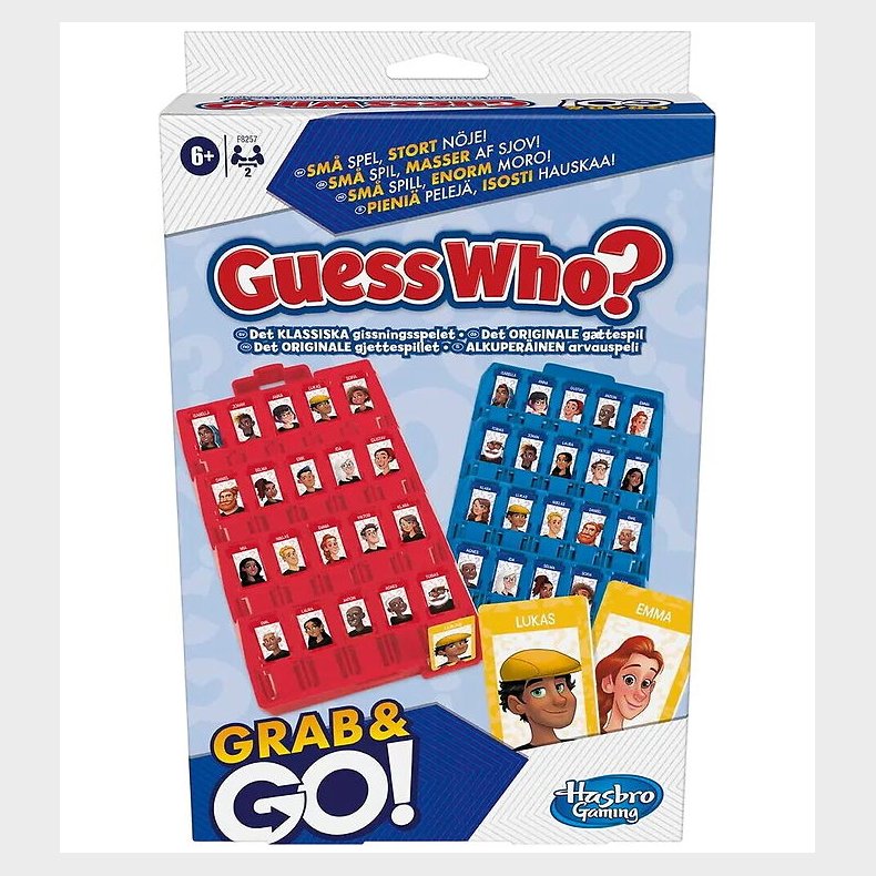 Hasbro Spil - Guess Who - Grab & Go