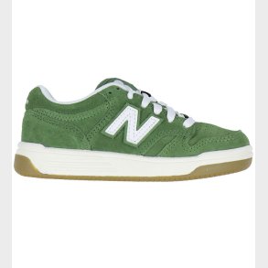 New Balance Sko - 480 - White/Dark Alpine Green