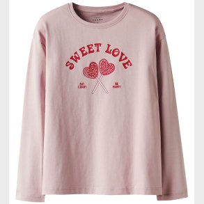 Name It Bluse - NkfVeen - Burnished Lilac/Lollipops