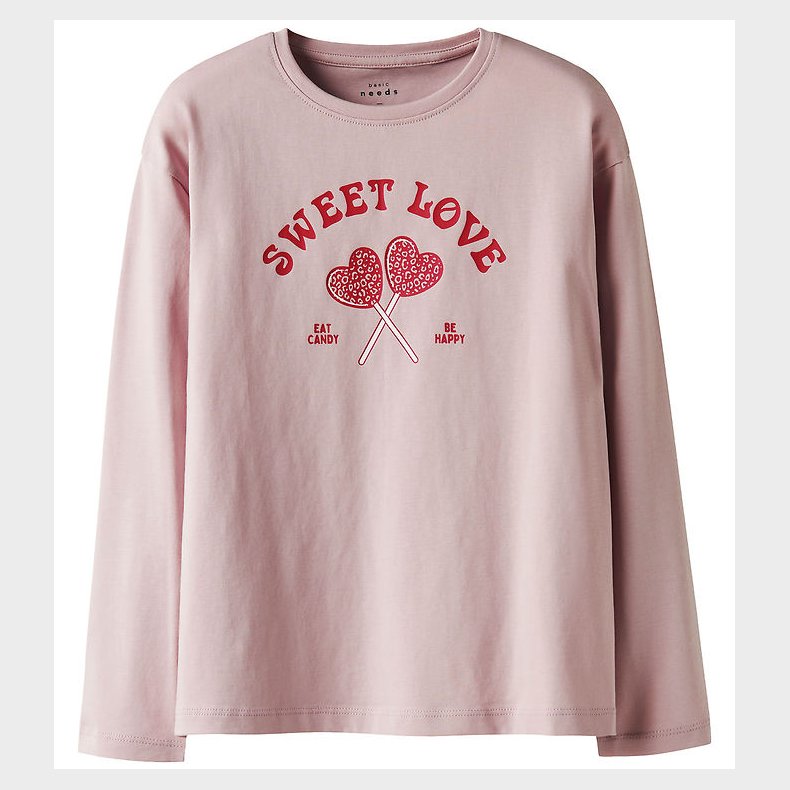 Name It Bluse - NkfVeen - Burnished Lilac/Lollipops