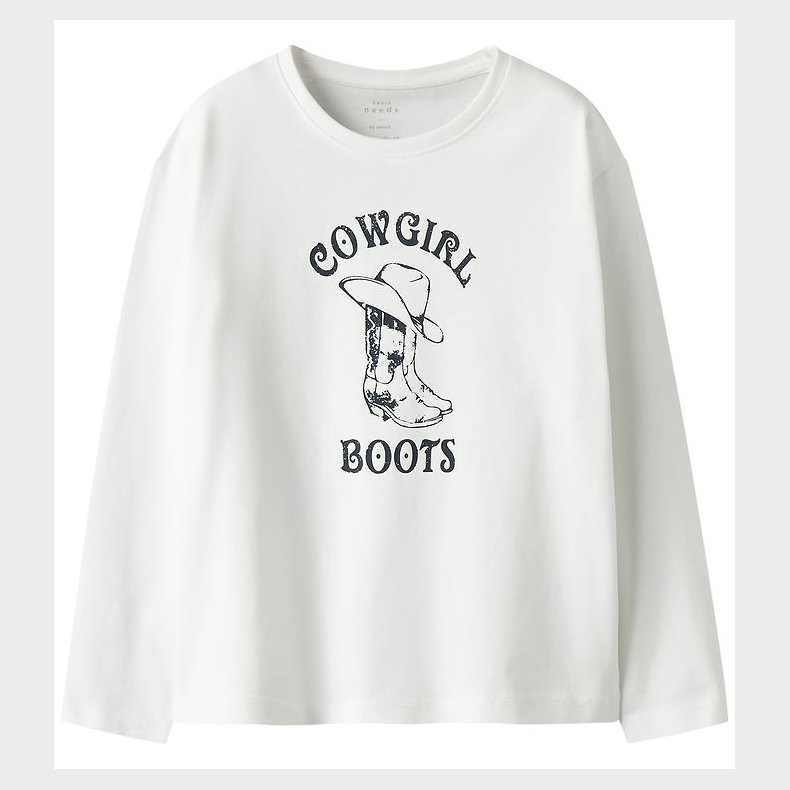 Name It Bluse - NkfVeen - Bright White/Boots