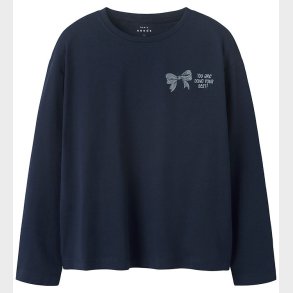 Name It Bluse - NkfVeen - Navy Blazer/Bow