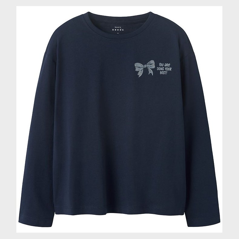 Name It Bluse - NkfVeen - Navy Blazer/Bow