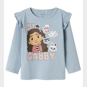 Name It Bluse - NmfJutte - Gabby - Dusty Blue