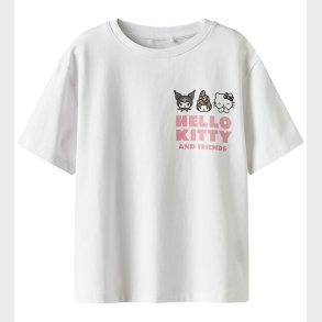 Name It T-shirt - NkfJixara - Hello Kitty - Bright White