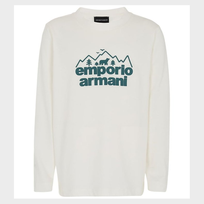 Emporio Armani T-shirt - Off White m. Print
