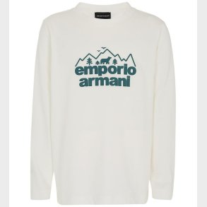 Emporio Armani T-shirt - Off White m. Print