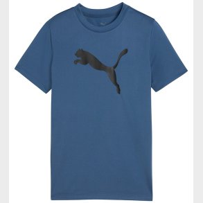 Puma T-shirt - Tad - Dark Indigo m. Logo